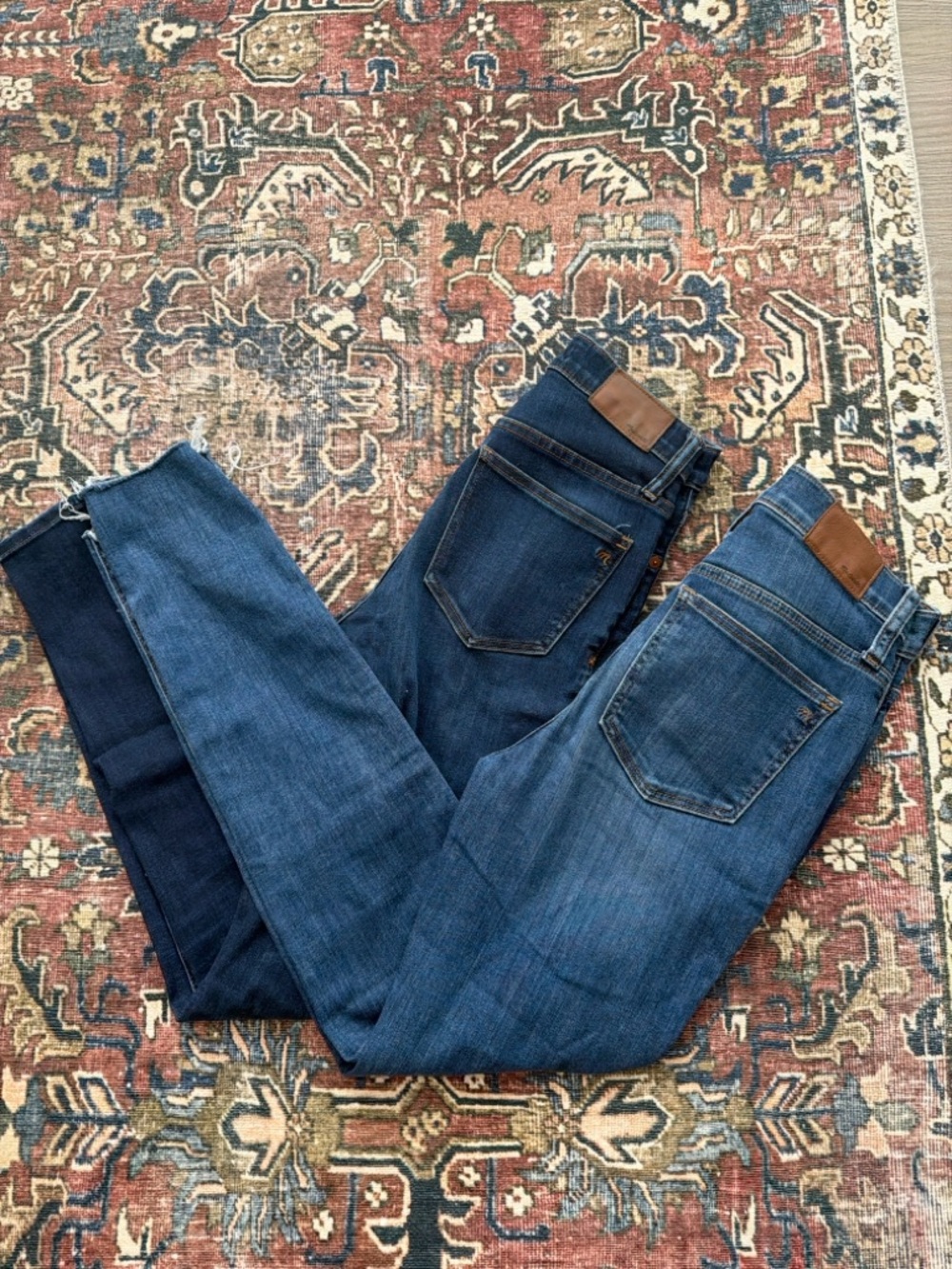 Women’s Blue Denim Jeans - Classic Mid Wash